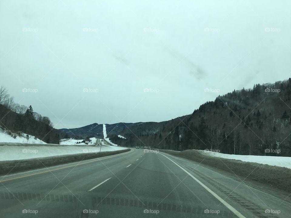 road to Quebec City - Quebec, Canada