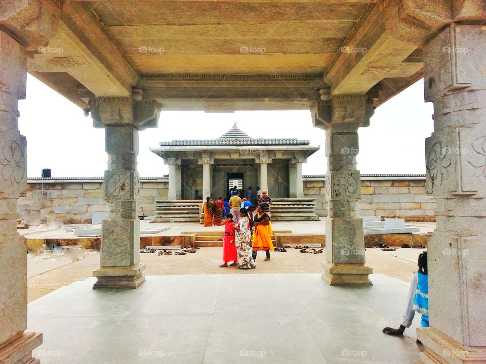 templ of architecture. stone building