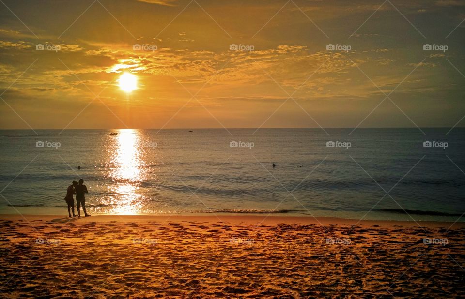 Negombo beach, srilanka
