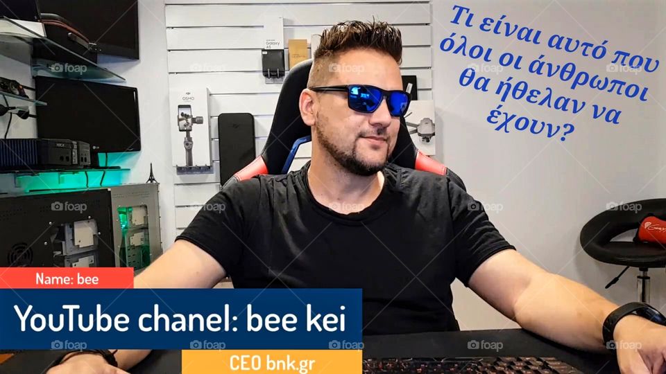 bee kei himself at YouTube studio!