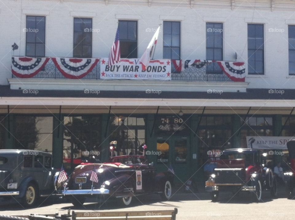 A day in remembering the 40's Era  at San Jose History Park.