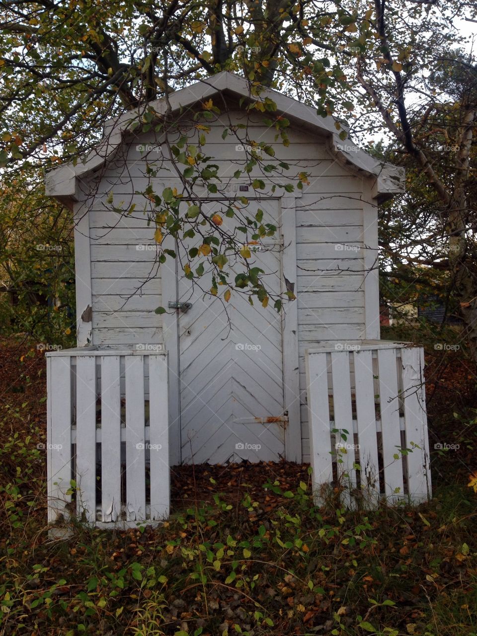 Beachhut in Autumn