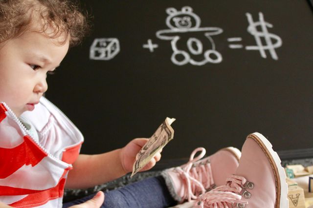 Baby and money 