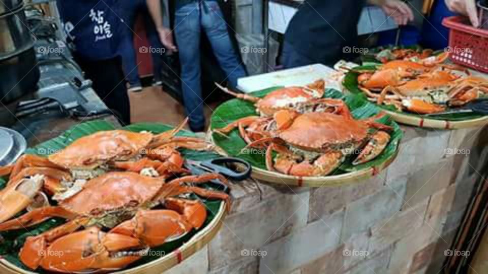 This is a crab, the recipe of genzan part of southern Mindanao Philippine.