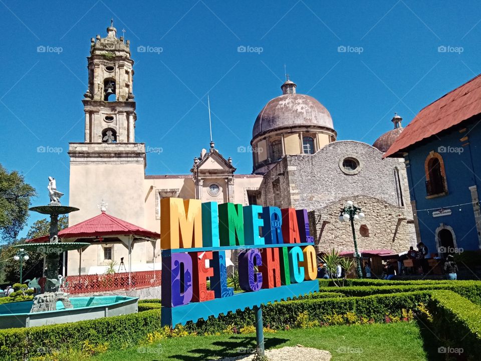 Mineral del chico in Hidalgo, Mexico