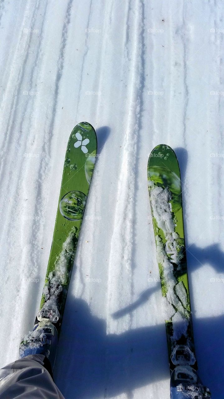 Skiing