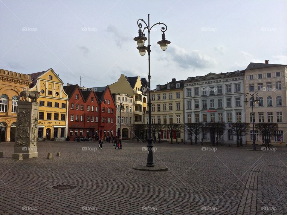 German town square 