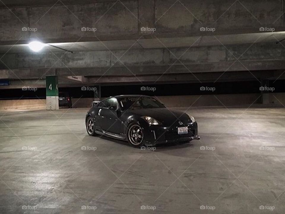 Parking garage life
