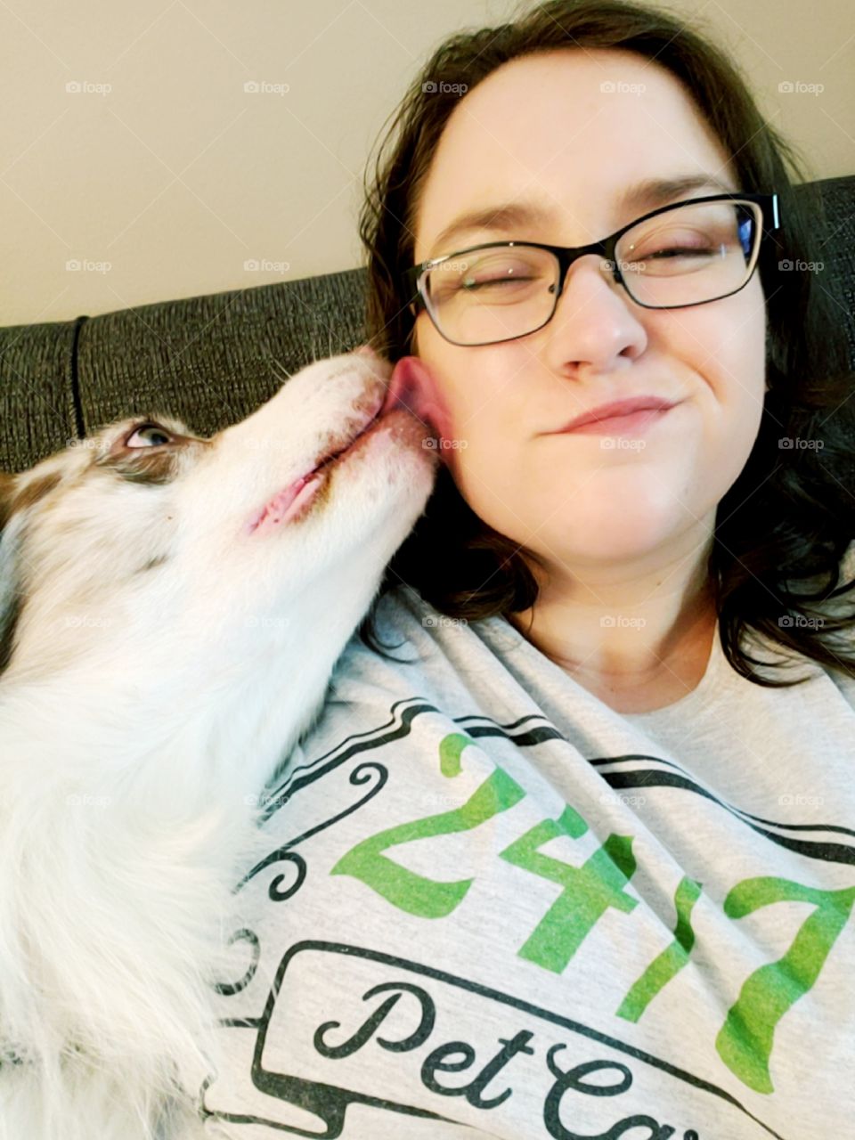 puppy kisses