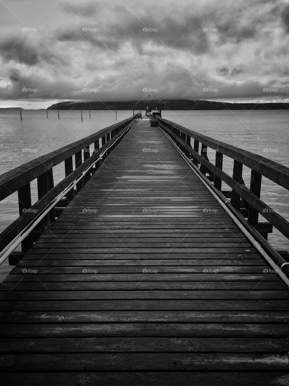 Storm Clouds in the San Juan Islands 