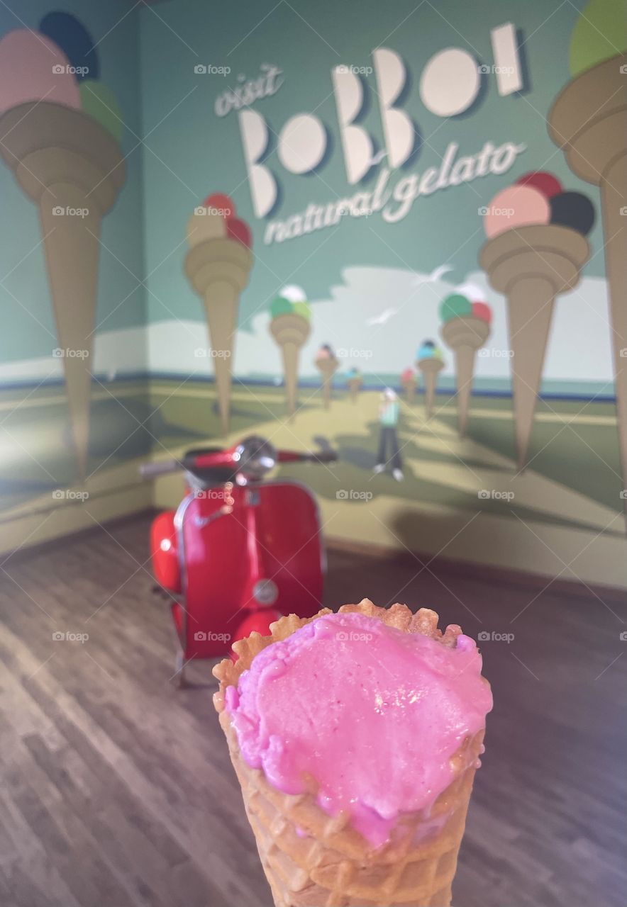 Gelato always hits the space! 