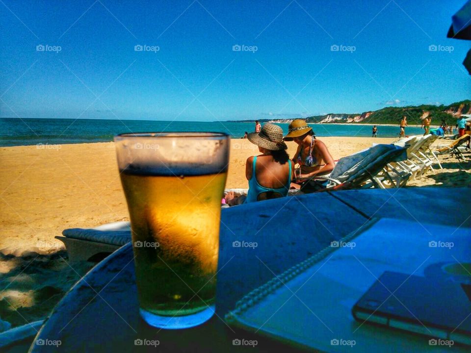 cerveja na praia - beer beach