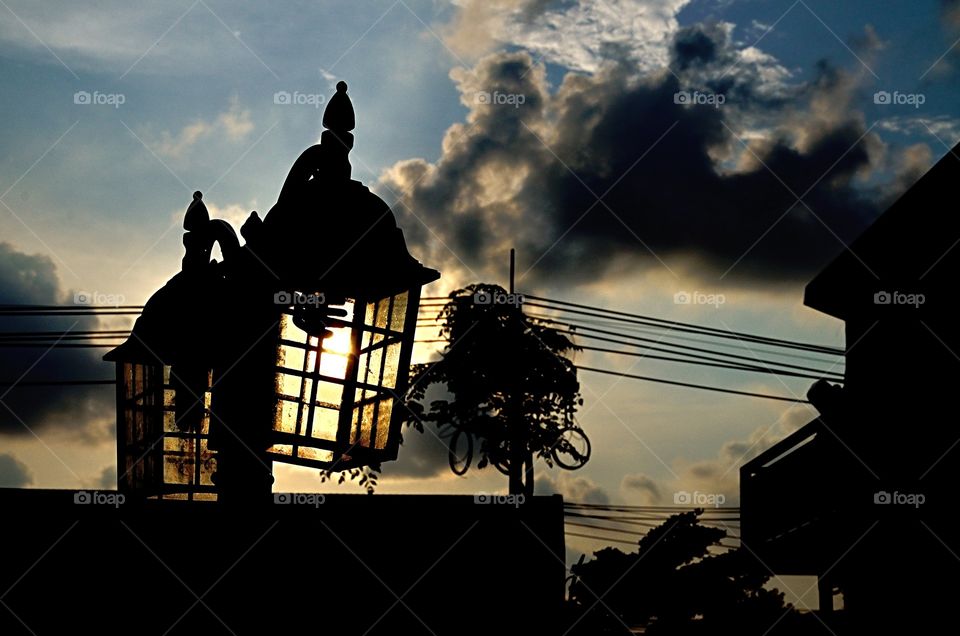 View Asmosphere before Sunset.