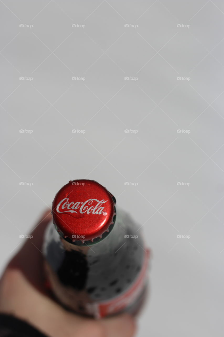 Coca Cola Snowy Cap