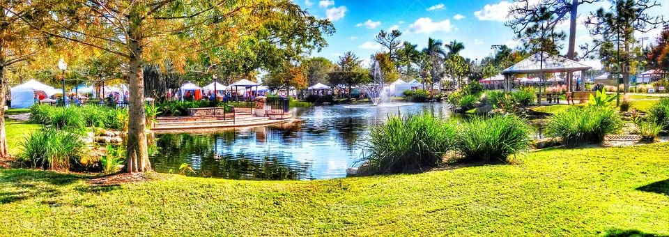 Beautiful lake in Stuart, FL