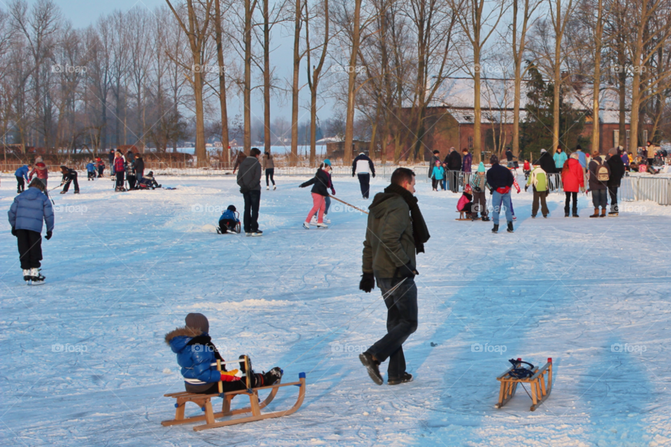 snow winter people ice by twilite