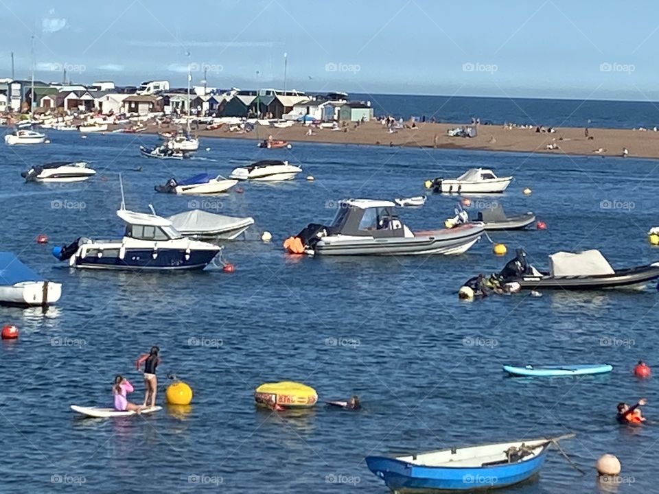 You would think it was summer, Shaldon beach in Devon yesterday, as the autumn weather delivered a summer like day.