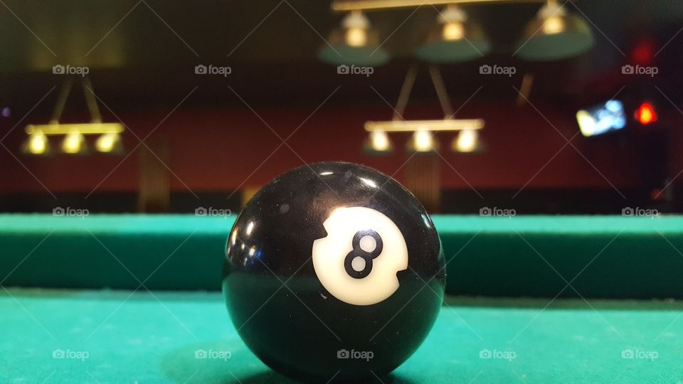 Eight ball - billiard
