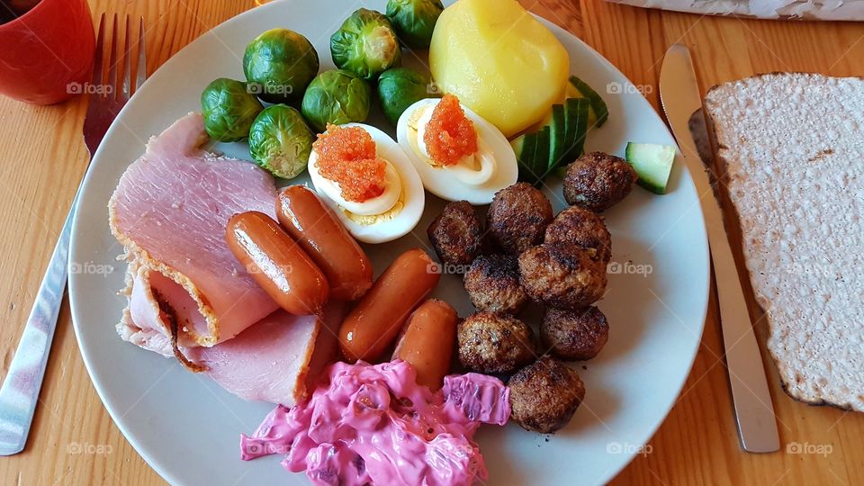 Swedish Christmas dinner