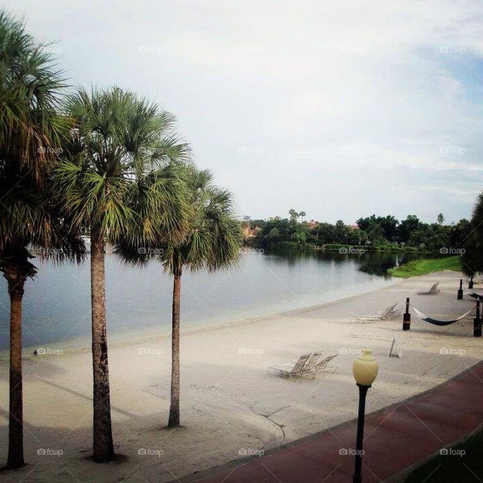 Caribbean beach resort