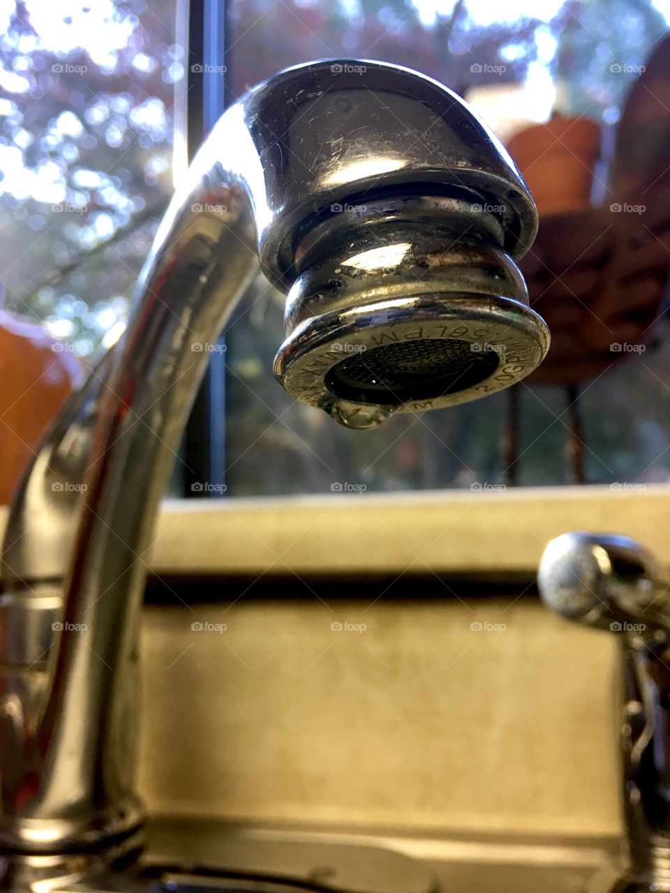 Just a leaky faucet 