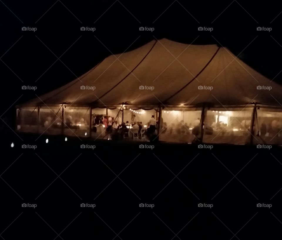 all a glow for the party