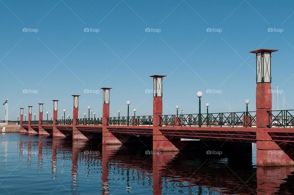 Red bridge