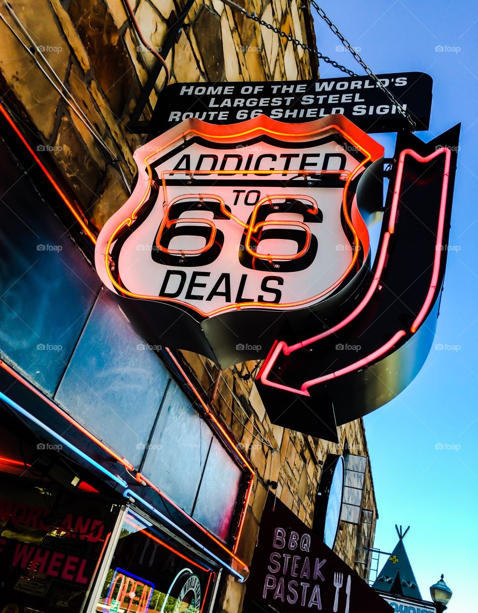 Get your deals on route 66.