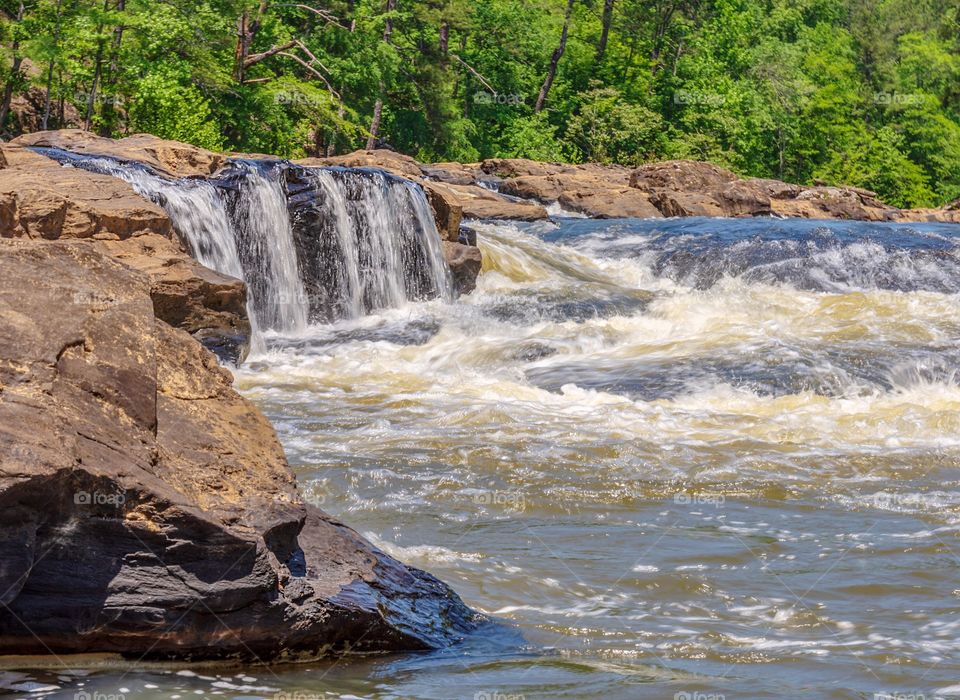 Waterfall in creek