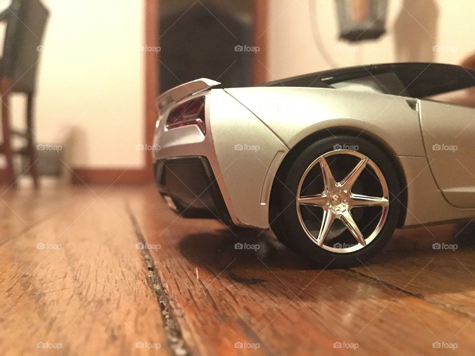Toy car Corvette