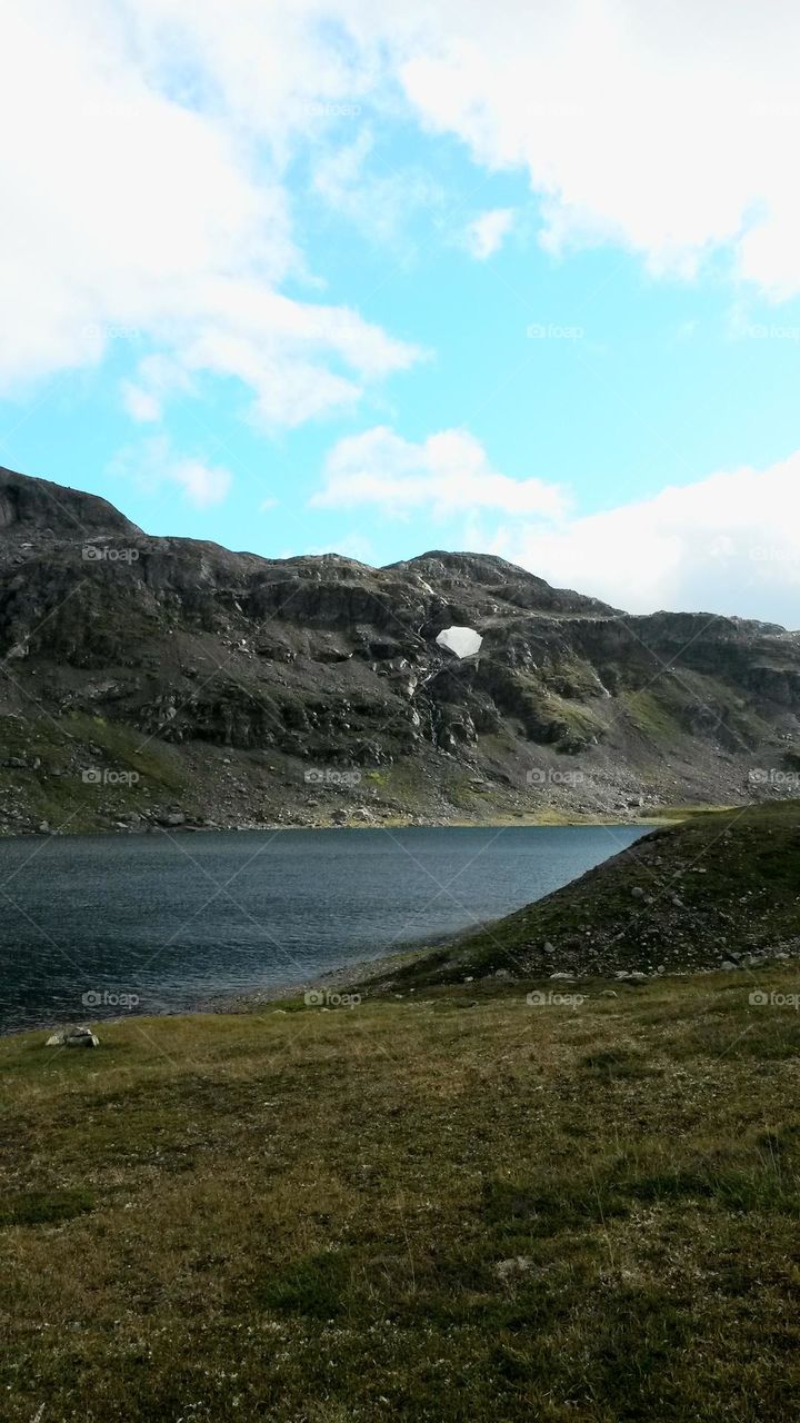 The rough nature in Norway
