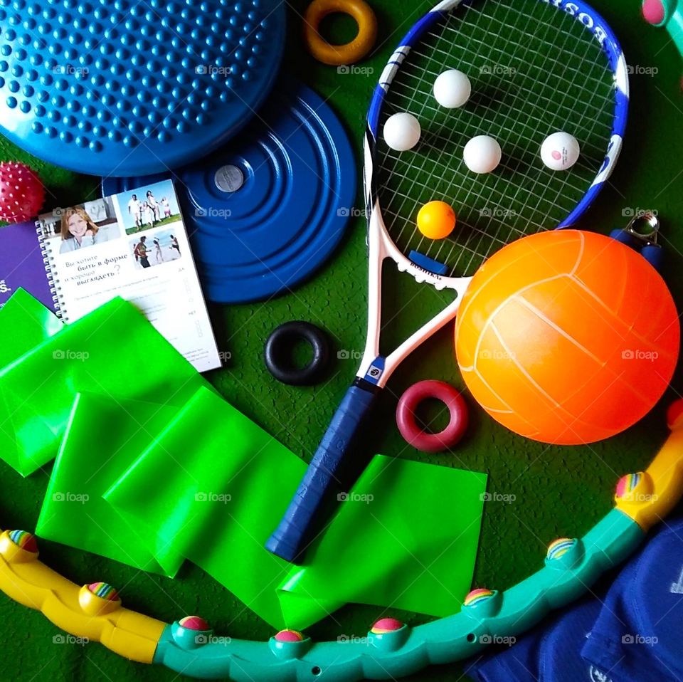 Small sports equipment.