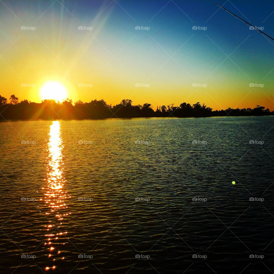 Sunset, Dawn, Sun, Evening, Water