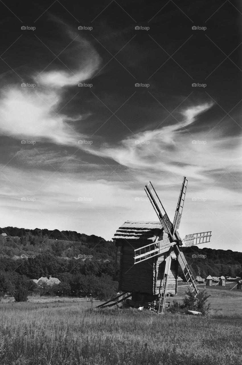 NATIONAL MUSEUM OF FOLK ARCHITECTURE AND LIFE OF UKRAINE before a war 