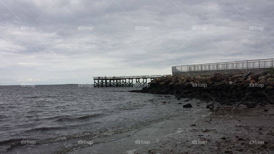 grey pier