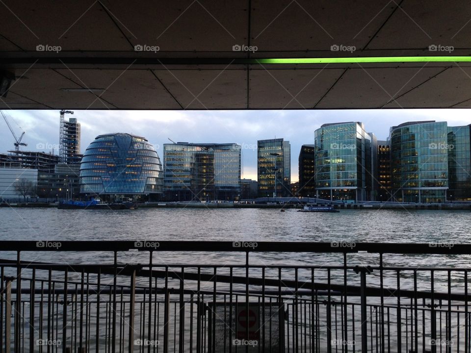 London river view 