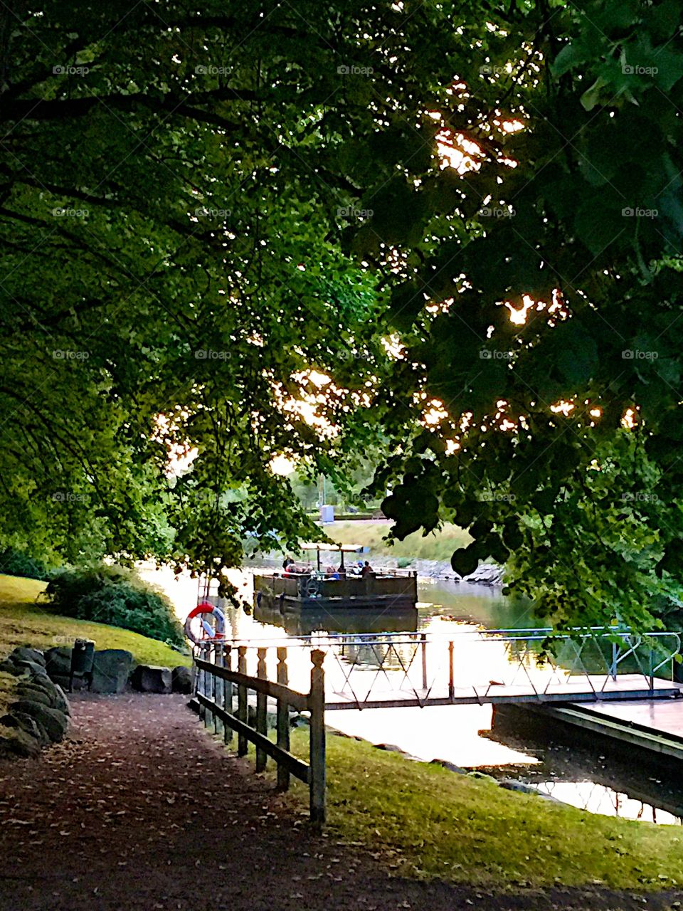 Boat in the lake! 