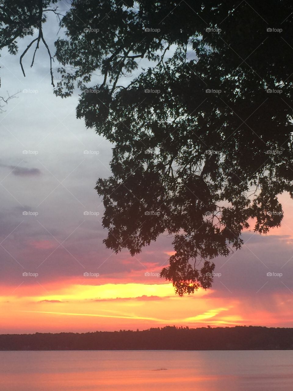 Sunrise over Klinger Lake