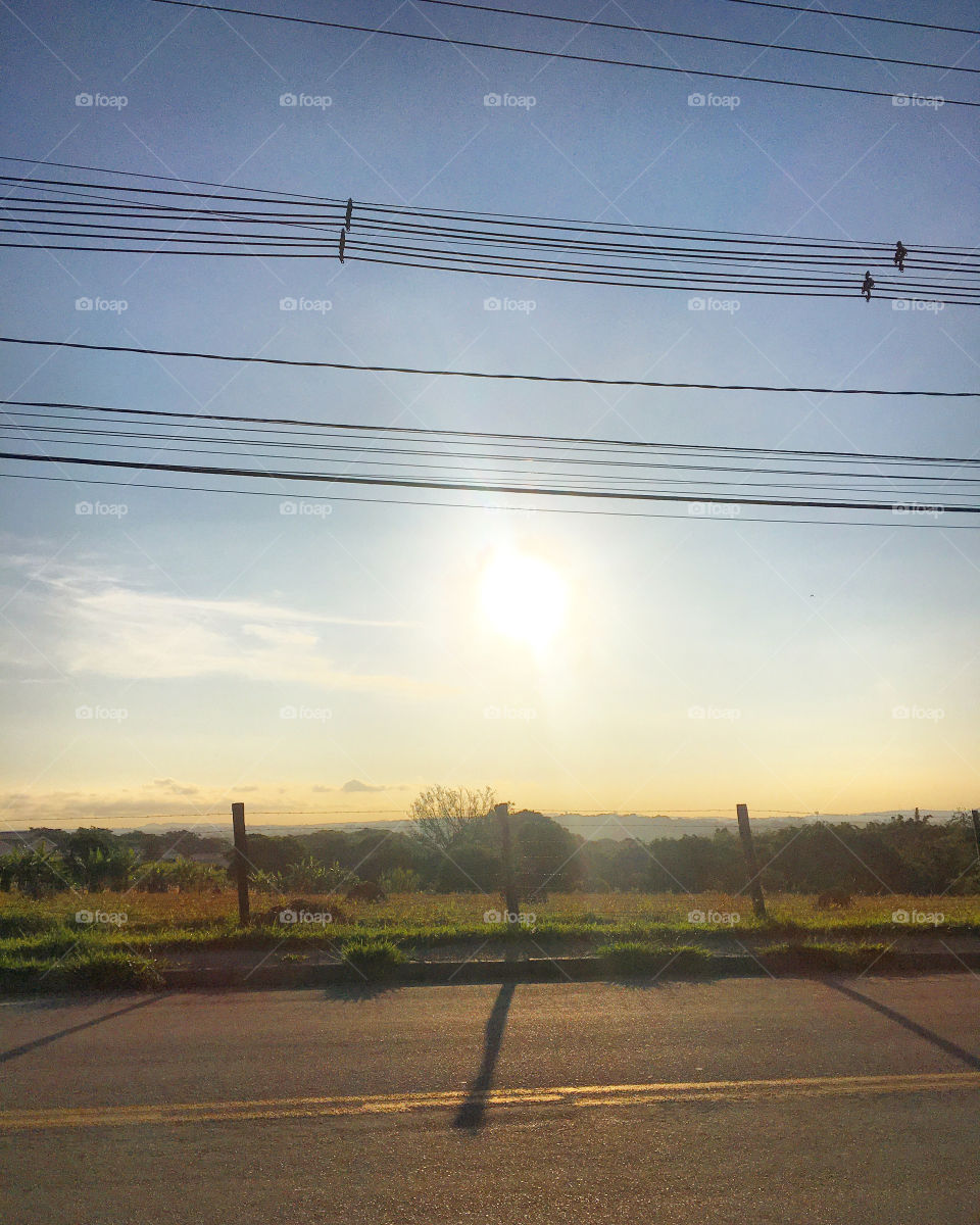 #Entardecer muito bonito em #Jundiaí! Viva a beleza da #natureza. 
☀️ 
#FOTOGRAFIAéNOSSOhobby
#paisagem #landscapes #photo #céu #sky #inspiration #sol