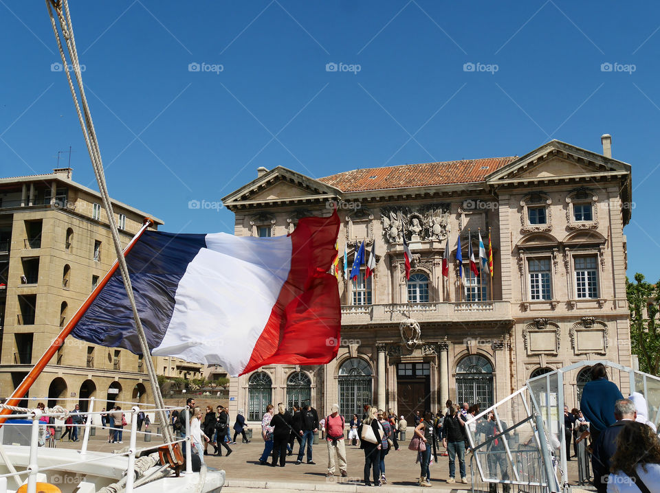 flags street