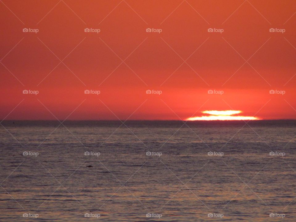 "Pacific Sunset Glow"