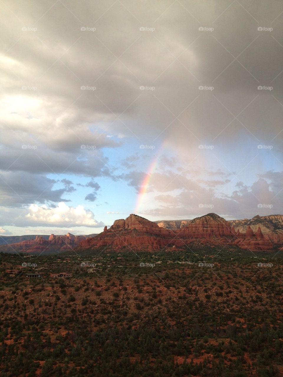 Rainbows and Red Rocks