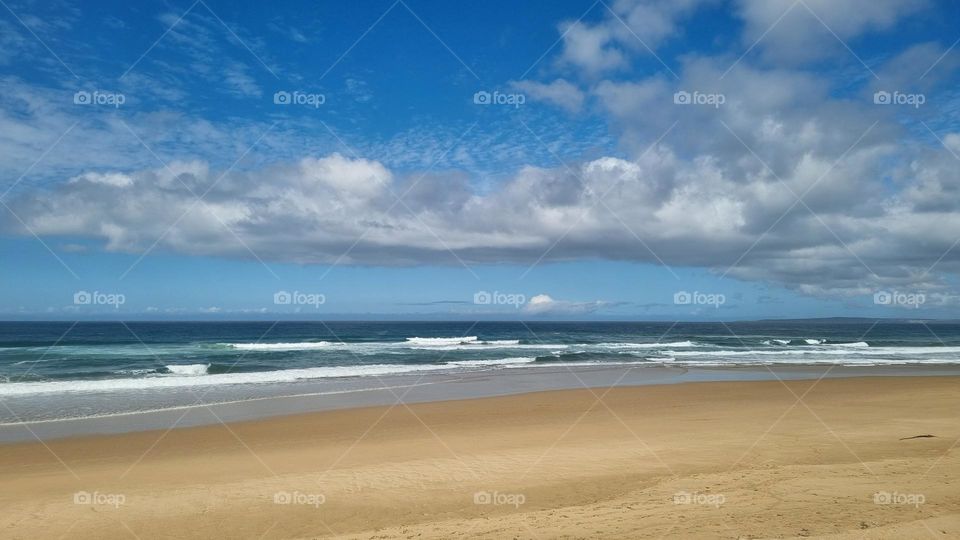 sunny day at the beach