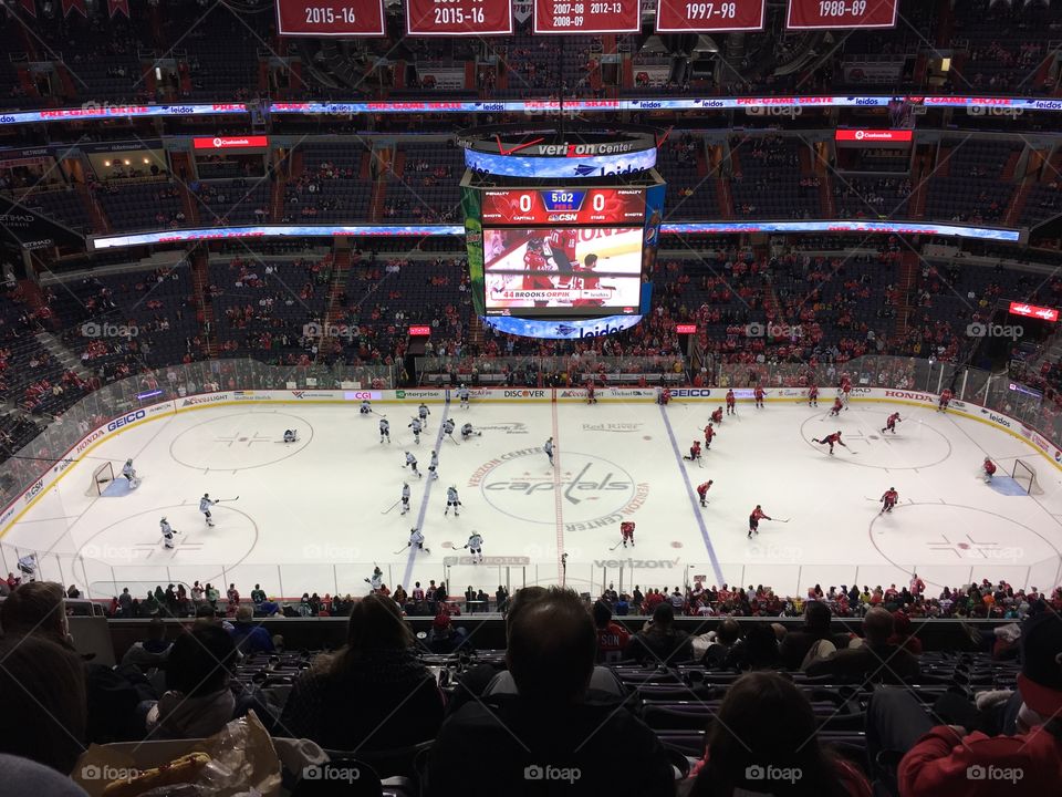 Competition, People, Basketball, Many, Stadium