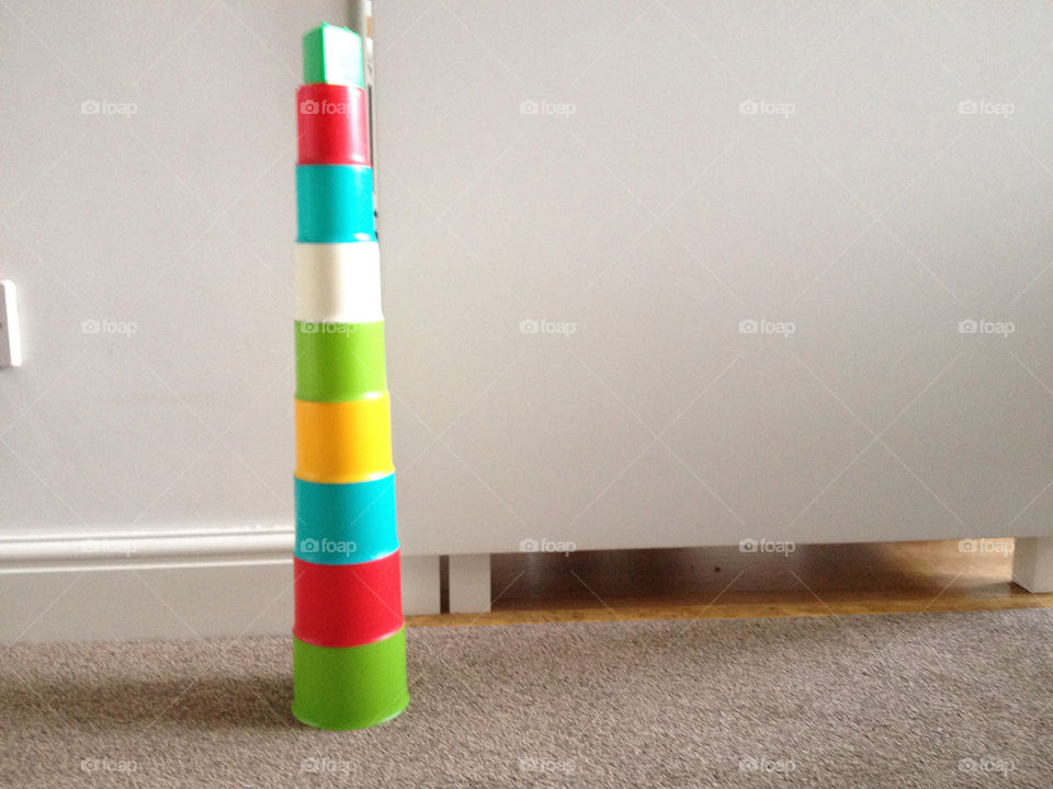 child toy colour tower by breenster