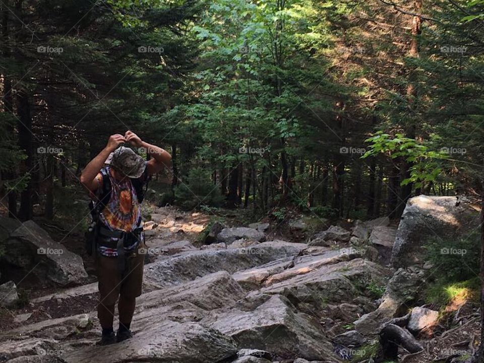 A hike up a mountain. The amazing Mount Monadnock 