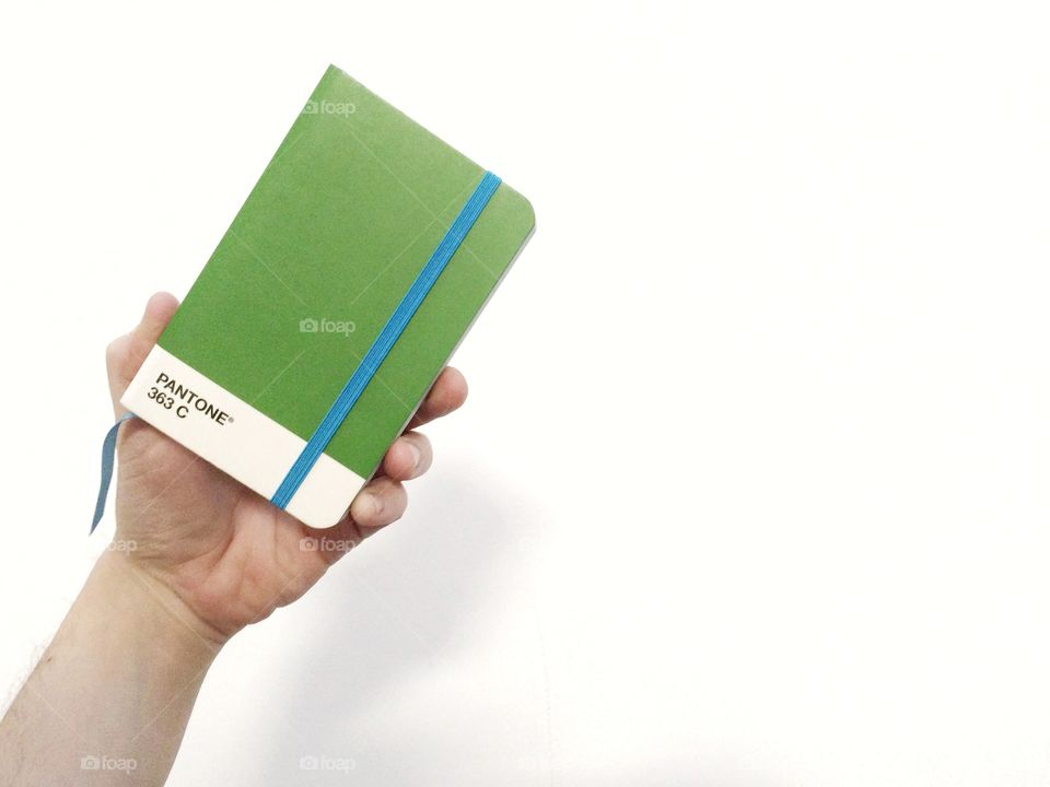 Green Pantone Notebook