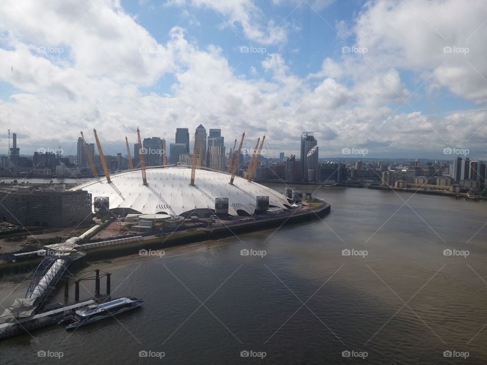 View from the emirates cable car
