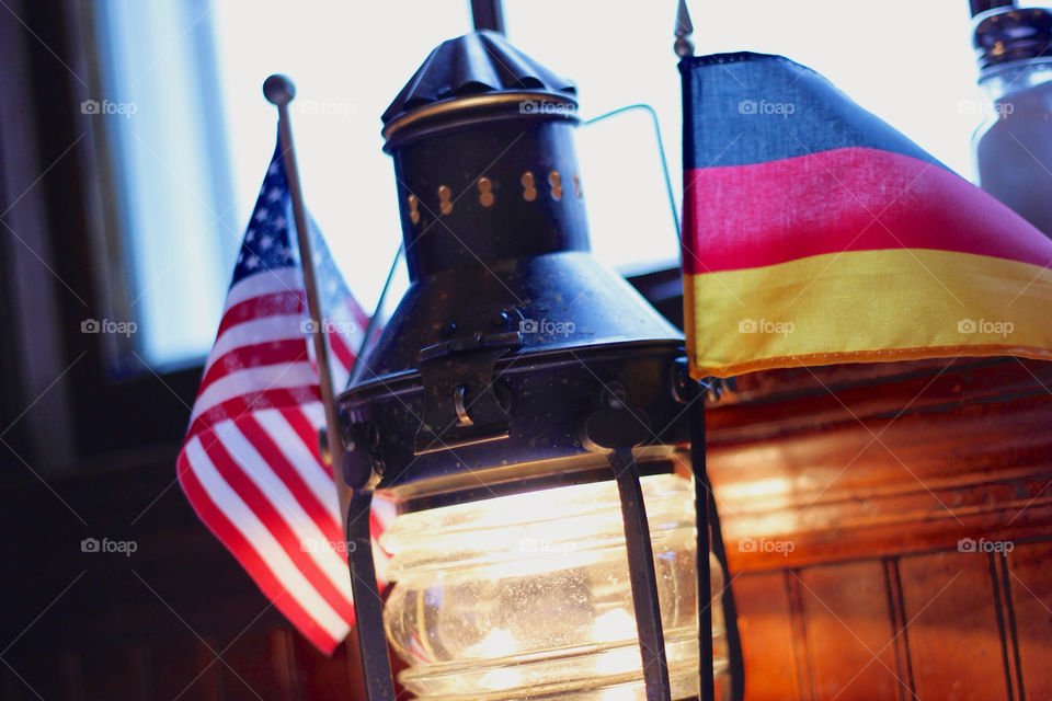 lamp holiday flag german by jeffde