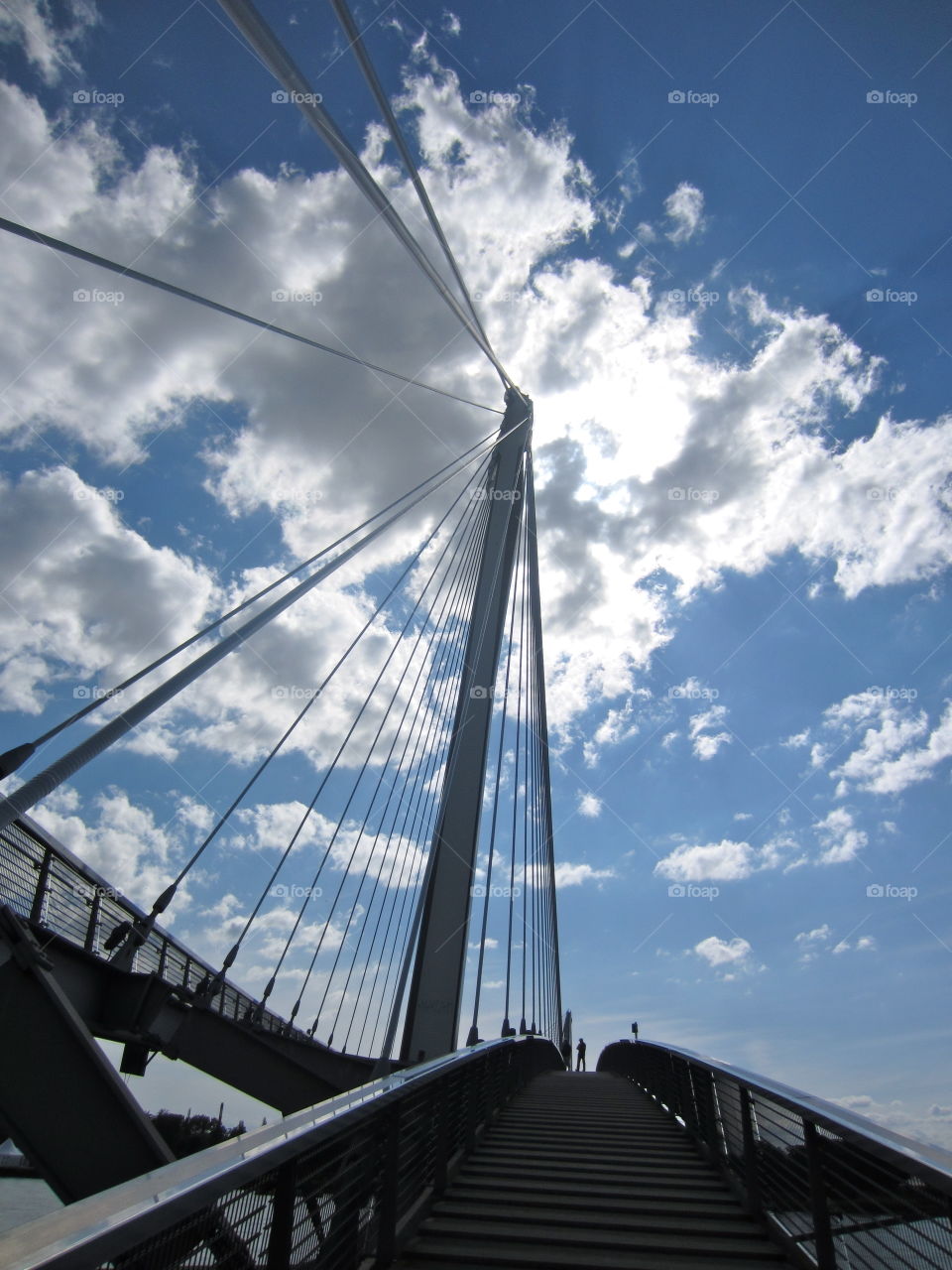 Sky, Architecture, Bridge, City, No Person